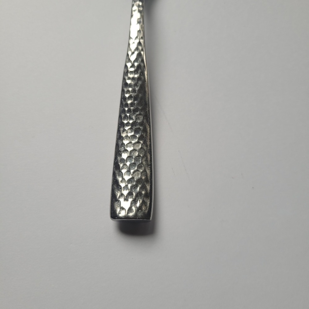 Fortessa Lucca Hammered Fork Stainless Steel Dinner 18/8 Replacement - Picture 3 of 10
